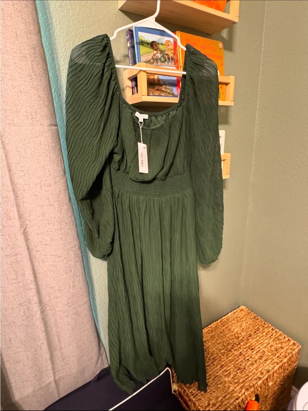 Baltic Born Green Midi Dress